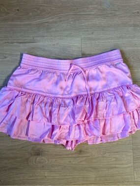 Victoria Secrets Pink Ruffle Tennis Skort